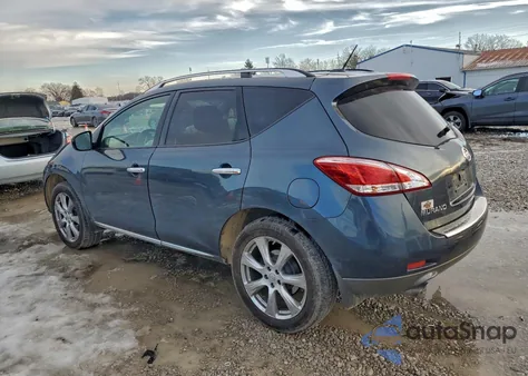 2012 Nissan Murano S from USA, damaged, VIN JN8AZ1MW5CW210226